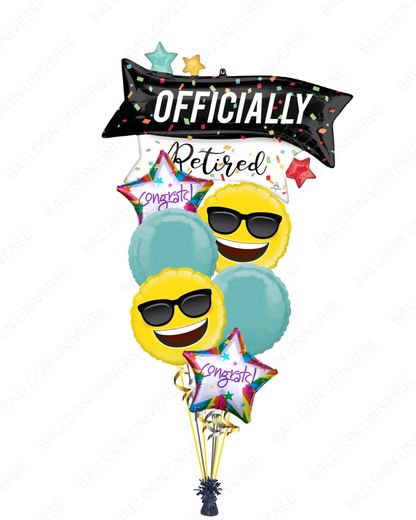 Officially Retired Foil Balloon Bouquet