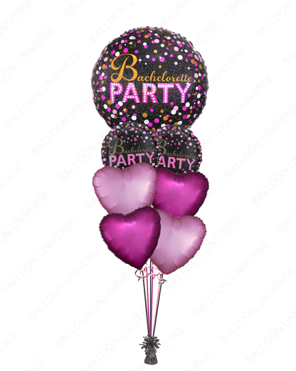 Pink Bachelorette Balloon Bouquet