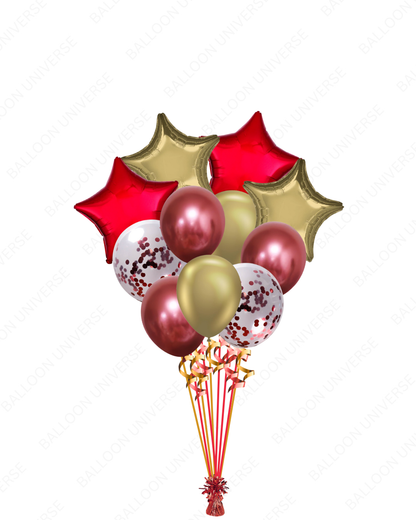 Bunch of Eastern Spring Festival Balloons