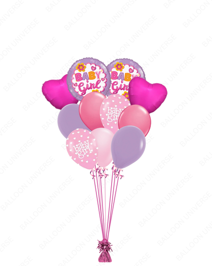 Welcome Sweet Princess Balloon Bouquet
