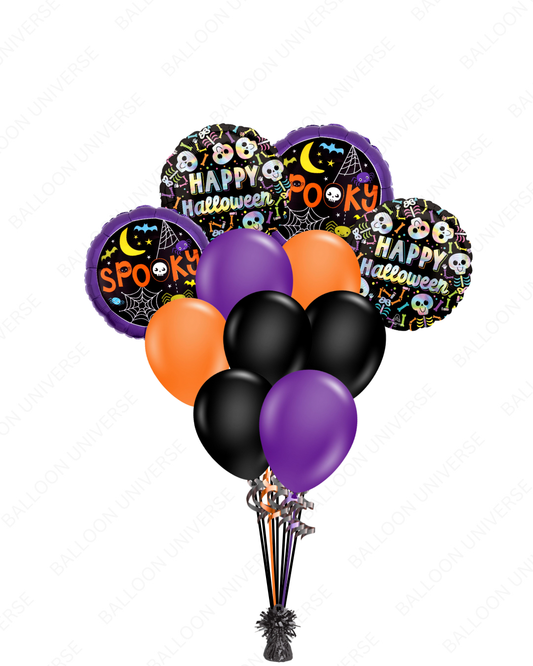 The Spooky Halloween Balloon Bouquet