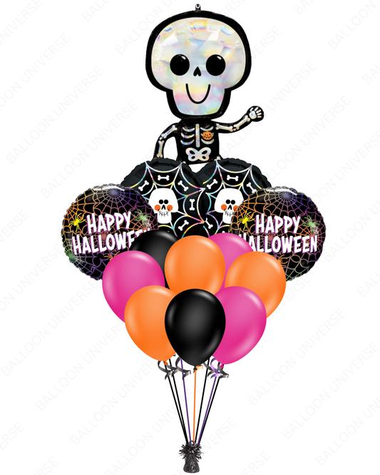 Halloween Skeleton Balloon Bouquet