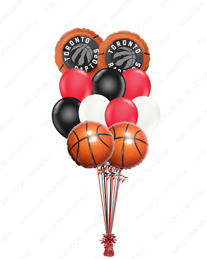 18" Basketball Toronto Raptors Balloon Bouquet