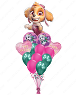 Paw Patrol Girls Birthday Party Bouquet
