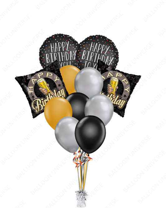 Happy Birthday Balloon Bunch
