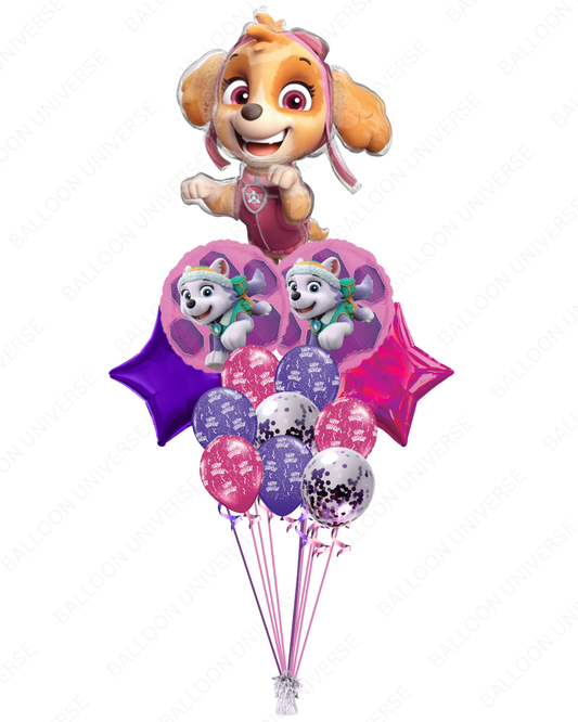 Skye & Everest Birthday Balloon Set (Helium-Filled)