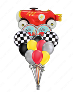 Race Car Balloon Bouquet
