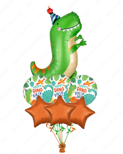 Dino Adventure Birthday Balloons