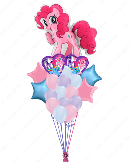 My Little Pony Pinkie Pie Mylar & Pastel Latex Balloon Set