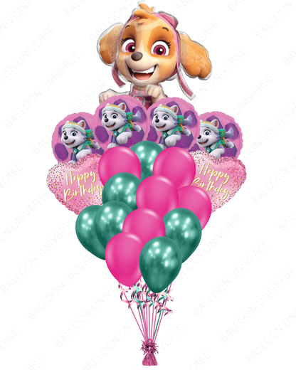 Paw Patrol Girls Birthday Party Bouquet