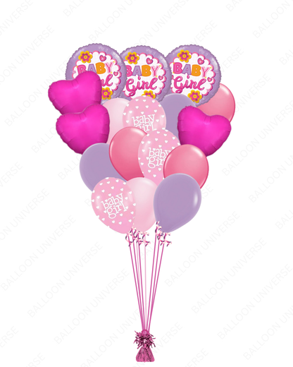 Welcome Sweet Princess Balloon Bouquet