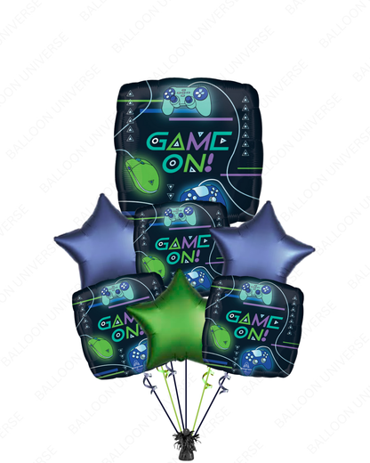 Game On Balloon Bouquet for the Gamers!