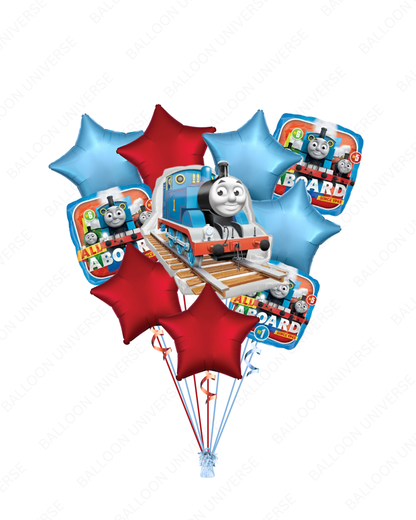 Thomas the Train Balloon Bouquet