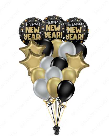 Happy New Year! Balloon Bouquet
