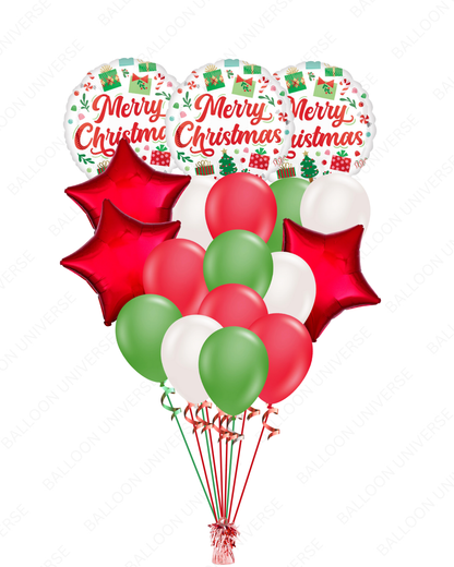 Merry Christmas Balloons