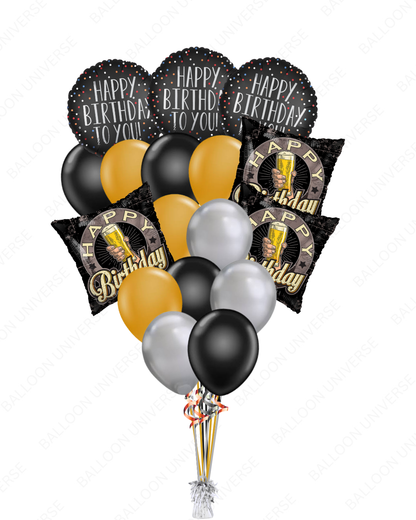 Happy Birthday Balloon Bunch