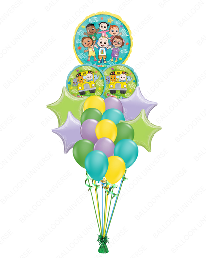 Cocomelon Balloon Bunch