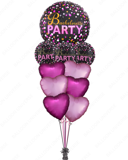 Pink Bachelorette Balloon Bouquet