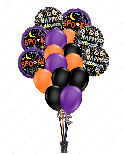 The Spooky Halloween Balloon Bouquet