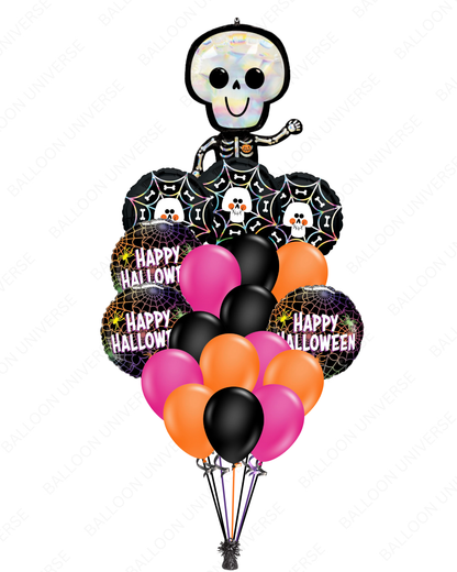 Halloween Skeleton Balloon Bouquet