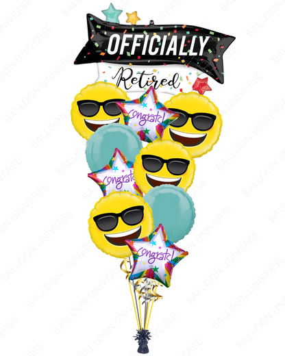 Officially Retired Foil Balloon Bouquet