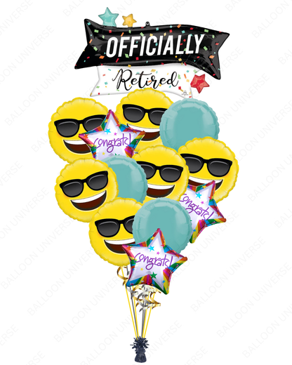 Officially Retired Foil Balloon Bouquet
