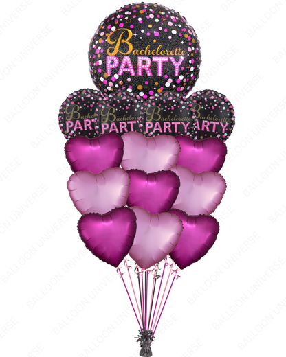 Pink Bachelorette Balloon Bouquet