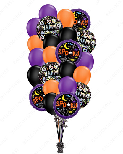 The Spooky Halloween Balloon Bouqet