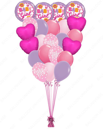 Welcome Sweet Princess Balloon Bouquet
