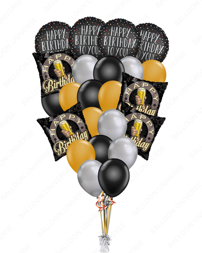 Happy Birthday Balloon Bunch