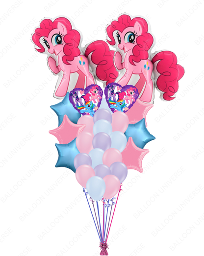 My Little Pony Pinkie Pie Mylar & Pastel Latex Balloon Set