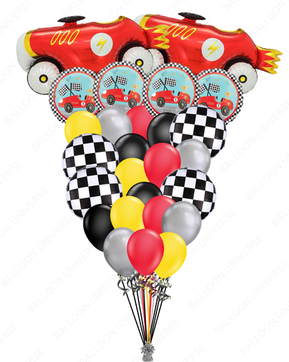 Race Car Balloon Bouquet