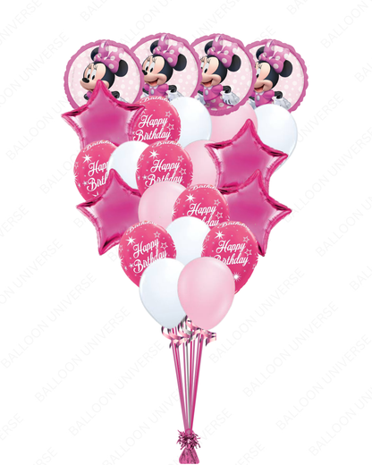 Disney Minnie Mouse Birthday Balloons - Latex & Mylar Balloons
