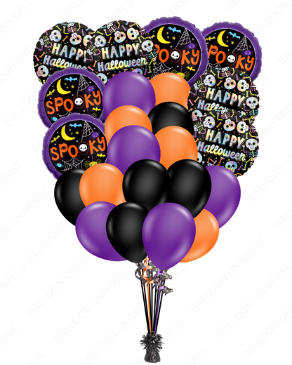 The Spooky Halloween Balloon Bouquet