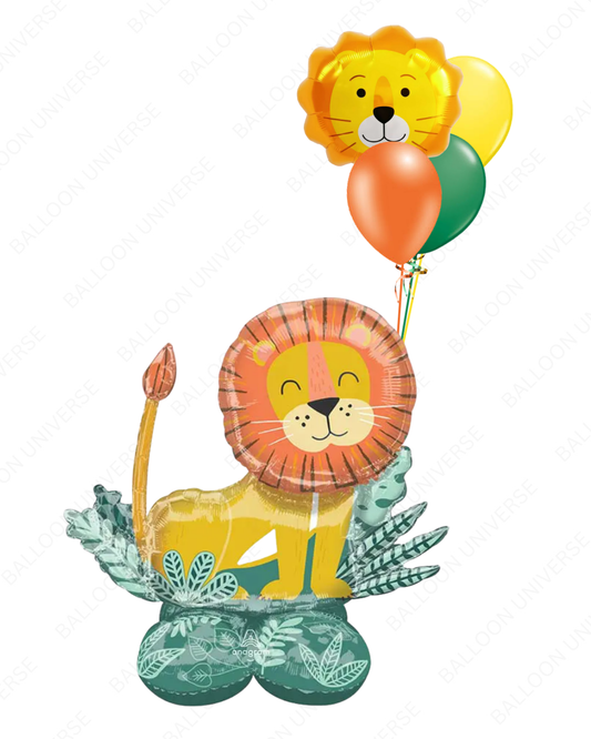  lion airwalker balloon with latex