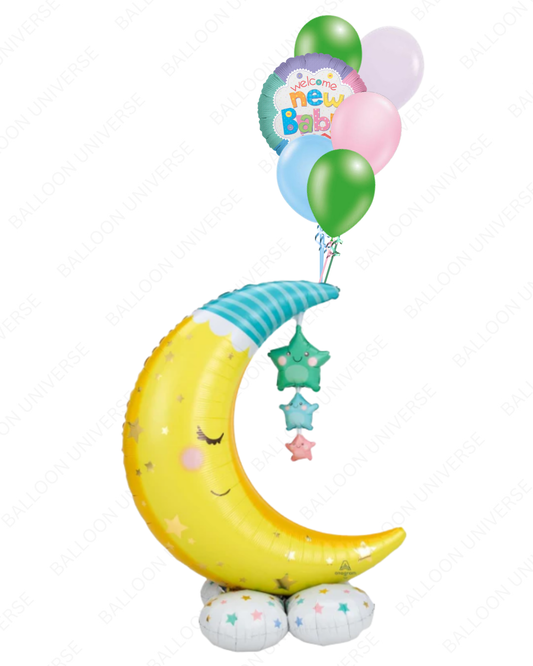 4 ft Standing Moon Airwalker Display