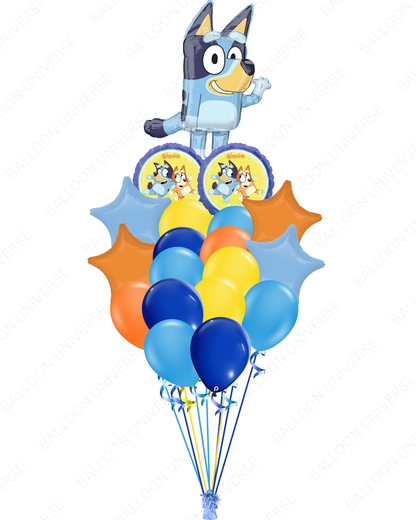 Bluey Balloon Bouquet