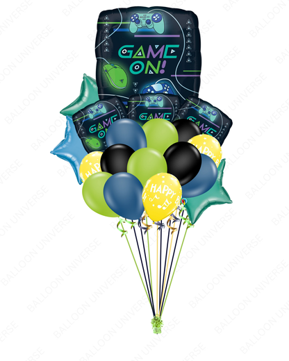 Game On Birthday Bash - Gaming Balloon Bunch