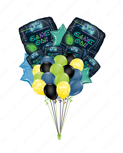 Game On Birthday Bash - Gaming Balloon Bunch