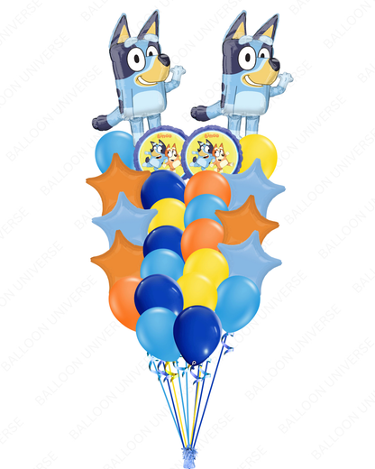 Bluey Balloon Bouquet