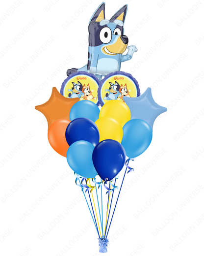 Bluey Balloon Bouquet