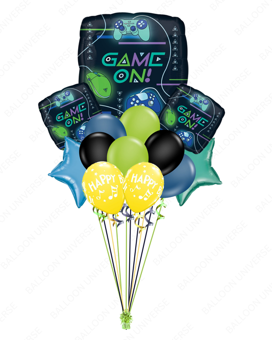 Game On Birthday Bash - Gaming Balloon Bunch