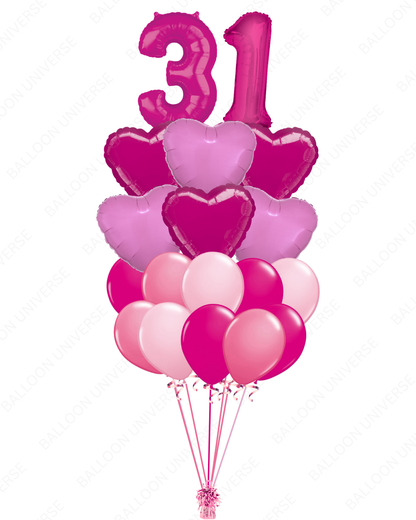 Blushin’ & Fabulous (Custom Numbers)