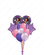 Colorful Encanto Mirabel Balloon Bunch