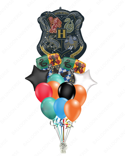 Magical Hogwarts-Themed Balloon Bouquet