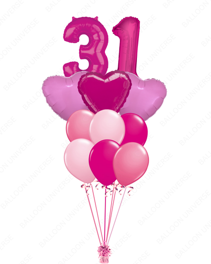 Blushin’ & Fabulous (Custom Numbers)