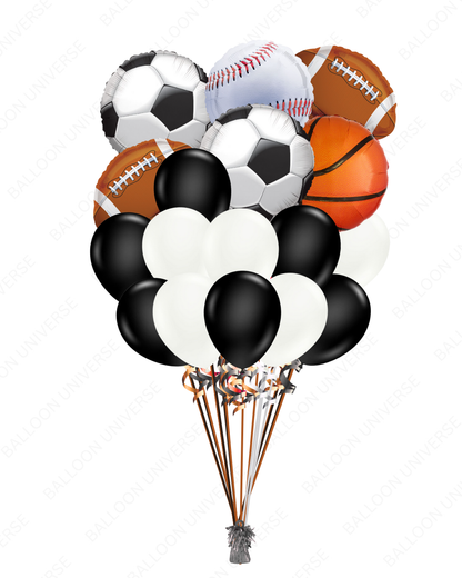 Multi-Sports Balloon Bouquet