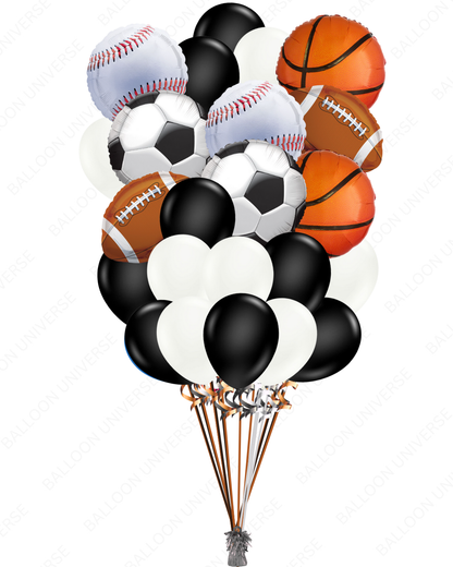 Multi-Sports Balloon Bouquet