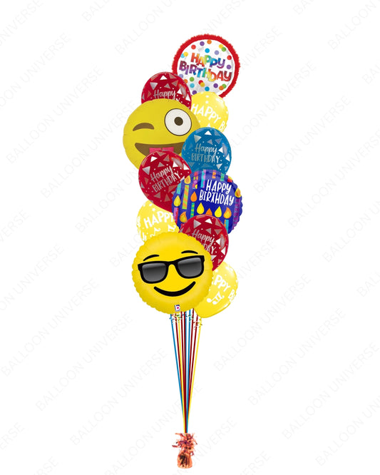 Laugh Like It’s Your Birthday – LOL Emoji Bouquet