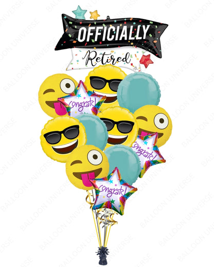 Officially Retired Foil Balloon Bouquet